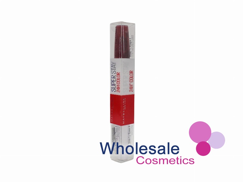 10 x Maybelline 24Hr Superstay Color Lipstick - 865 BLEACHED RED